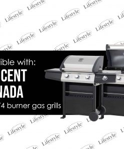 Lifestyle Premium 3/4 Burner Hooded Gas BBQ Grill Cover