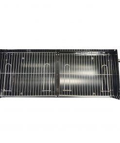 Lifestyle Half Barrel Charcoal BBQ