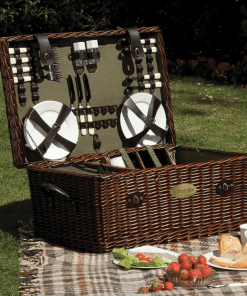 Lifestyle Family Sized Willow Picnic Hamper