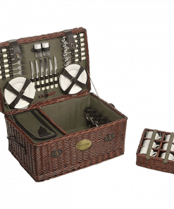 Lifestyle Family Sized Willow Picnic Hamper