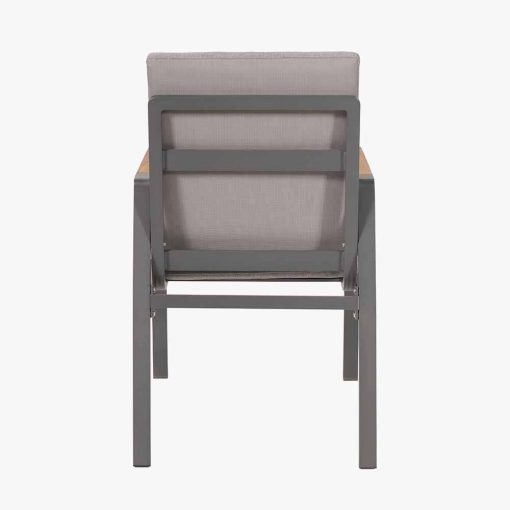 Pacific Lifestyle Stockholm Anthracite Outdoor 6 Seater Dining Set