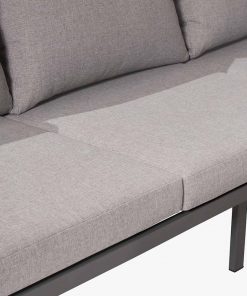 Pacific Lifestyle Stockholm Anthracite Outdoor Corner Seating Set