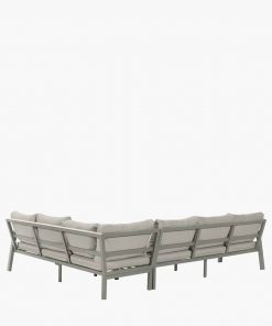 Pacific Lifestyle Stockholm Limestone Outdoor Corner Seating Set
