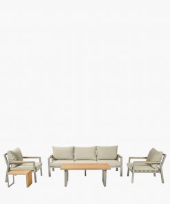 Pacific Lifestyle Stockholm Limestone Outdoor Seating Set