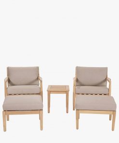 Pacific Lifestyle Malta Outdoor Hocker Set