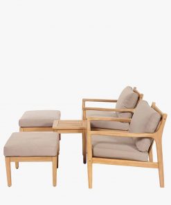 Pacific Lifestyle Malta Outdoor Hocker Set