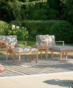Pacific Lifestyle Malta Outdoor Hocker Set
