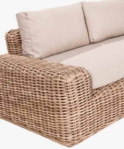 Pacific Lifestyle Como Natural Antique Outdoor Corner Seating Set
