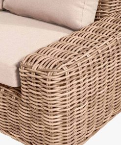 Pacific Lifestyle Como Natural Antique Outdoor Corner Seating Set