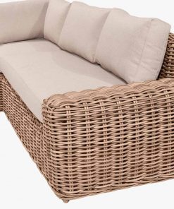 Pacific Lifestyle Como Natural Antique Outdoor Corner Seating Set
