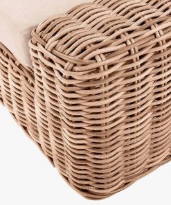 Pacific Lifestyle Como Natural Antique Outdoor Corner Seating Set