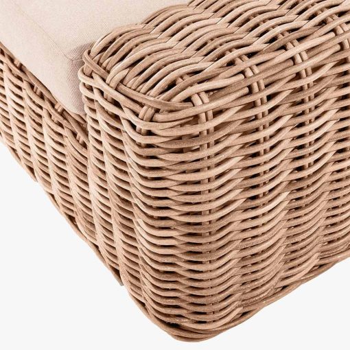 Pacific Lifestyle Como Natural Antique Outdoor Corner Seating Set