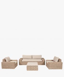 Pacific Lifestyle Como Natural Antique Outdoor Seating Set