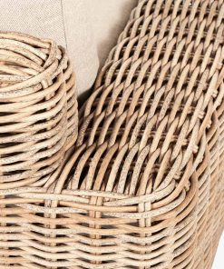 Pacific Lifestyle Como Natural Antique Outdoor Seating Set