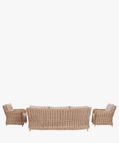 Pacific Lifestyle Barakaldo Natural Antique Outdoor Seating Set