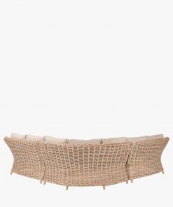 Pacific Lifestyle Barakaldo Natural Antique Outdoor Corner Seating Set