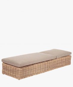 Pacific Lifestyle Garda Natural Antique Outdoor Sunlounger