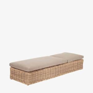 Pacific Lifestyle Garda Natural Antique Outdoor Sunlounger