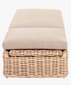 Pacific Lifestyle Garda Natural Antique Outdoor Sunlounger