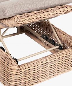 Pacific Lifestyle Garda Natural Antique Outdoor Sunlounger