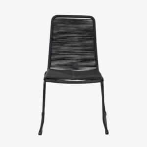 Pacific Lifestyle Pang Black Outdoor 4 Seater Dining Set