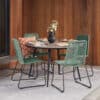 Pacific Lifestyle Pang Wasabi Outdoor 4 Seater Dining Set