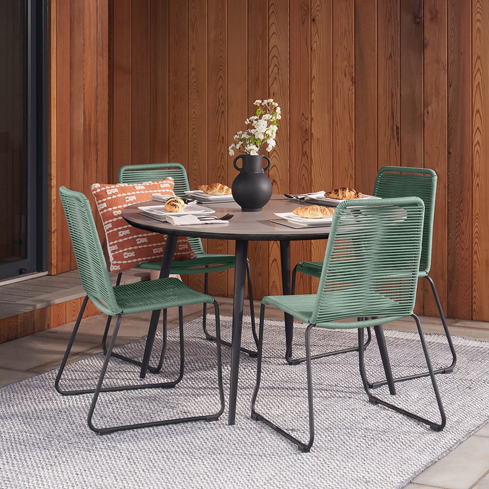 Pacific Lifestyle Pang Wasabi Outdoor 4 Seater Dining Set