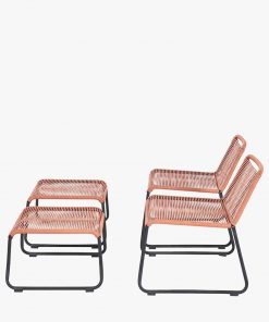 Pacific Lifestyle Pang Terracotta Outdoor Hocker Set