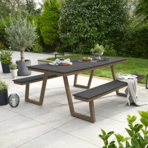 Norfolk Leisure Heydon wood look picnic bench