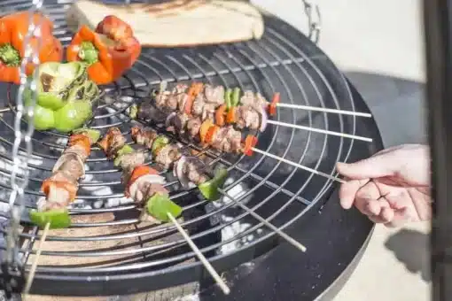 La Hacienda Steel Tripod With Hanging Grill