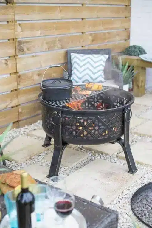 La Hacienda Moresque Firepit