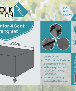 Beeston 4 Seater Dining Cover