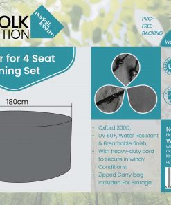 Norfolk Leisure Keswick 4 Seater Dining Cover