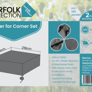 Norfolk Leisure Langham Mini Corner Cover