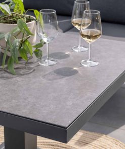 Norfolk Leisure Langham Mini Corner with height adjustable table & stools