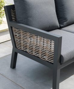 Norfolk Leisure Langham Mini Corner with height adjustable table & stools