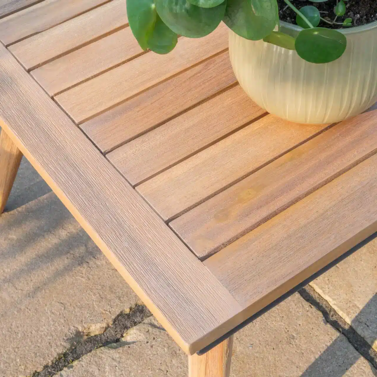 Kimora Corner Garden Set with Grey Fabric Cushion