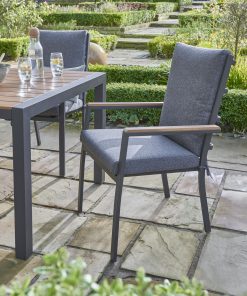 Norfolk Leisure Easton 6 Seater Outdoor Garden Dining Set