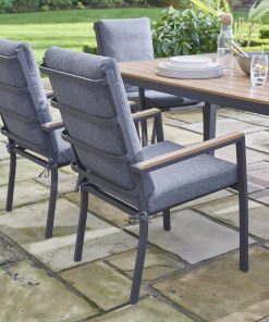 Norfolk Leisure Easton 6 Seater Outdoor Garden Dining Set