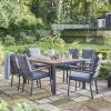 Norfolk Leisure Easton 6 Seater Outdoor Garden Dining Set