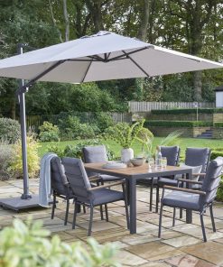 Norfolk Leisure Easton 6 Seater Outdoor Garden Dining Set