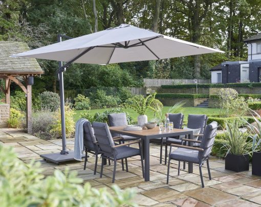 Norfolk Leisure Easton 6 Seater Outdoor Garden Dining Set