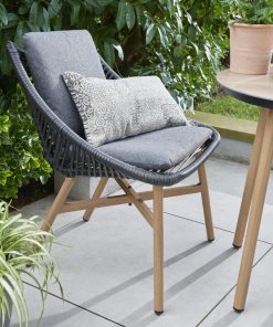 Norfolk Leisure Keswick 3 Pc Bistro Set with Black Wicker