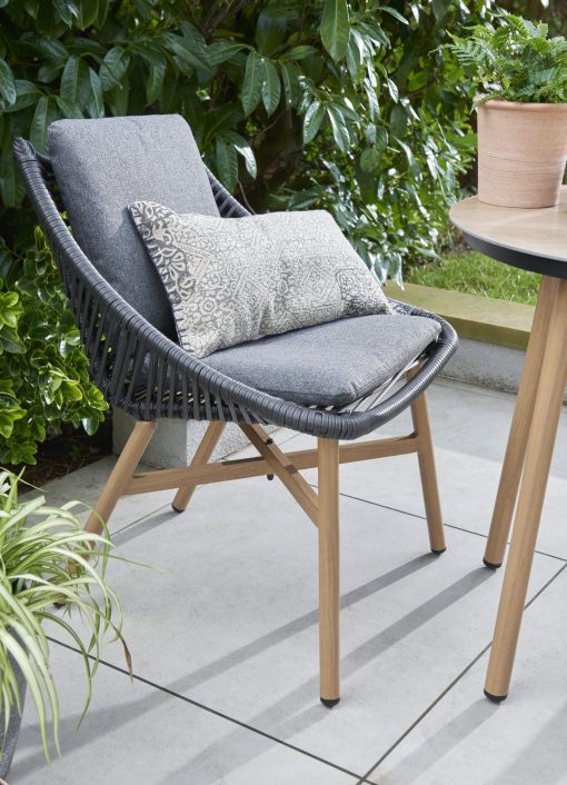 Norfolk Leisure Keswick 3 Pc Bistro Set with Black Wicker