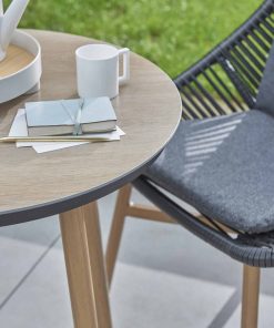 Norfolk Leisure Keswick 3 Pc Bistro Set with Black Wicker