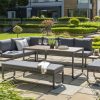 Norfolk Leisure Billingford 5pcs Large Outdoor Corner Lounge Set