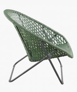 Tobs Outdoor Green Foldable Loungers Set