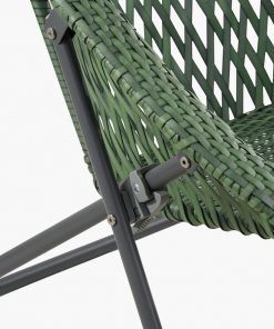 Tobs Outdoor Green Foldable Loungers Set