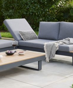 Norfolk Leisure Easton Large Outdoor Corner Lounge Set With Sun Recliner