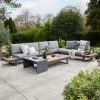 Norfolk Leisure Easton Large Outdoor Corner Lounge Set With Sun Recliner